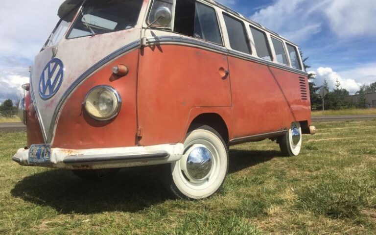 1959 VW 23 Window Deluxe Microbus OG PAINT s1-1