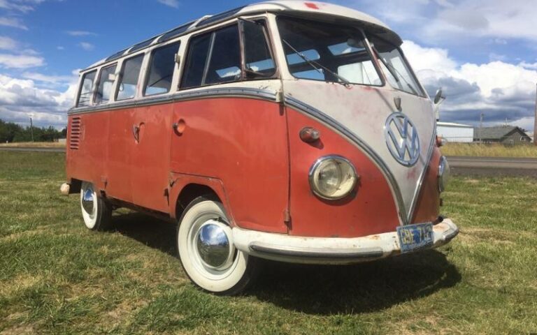 1959 VW 23 Window Deluxe Microbus OG PAINT s1-4
