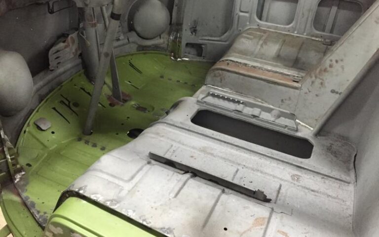 1966 Volkswagen 21 Window Micro Bus restoration p 3 u 1-1