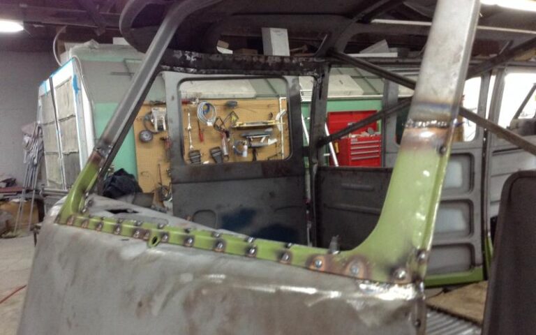 1966 Volkswagen 21 Window Micro Bus restoration p 3 u 1-8