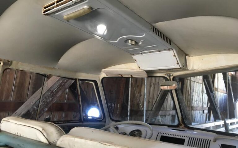1967 VW 13 Window Deluxe Sea Blue Micro Bus OG Paint s2-1