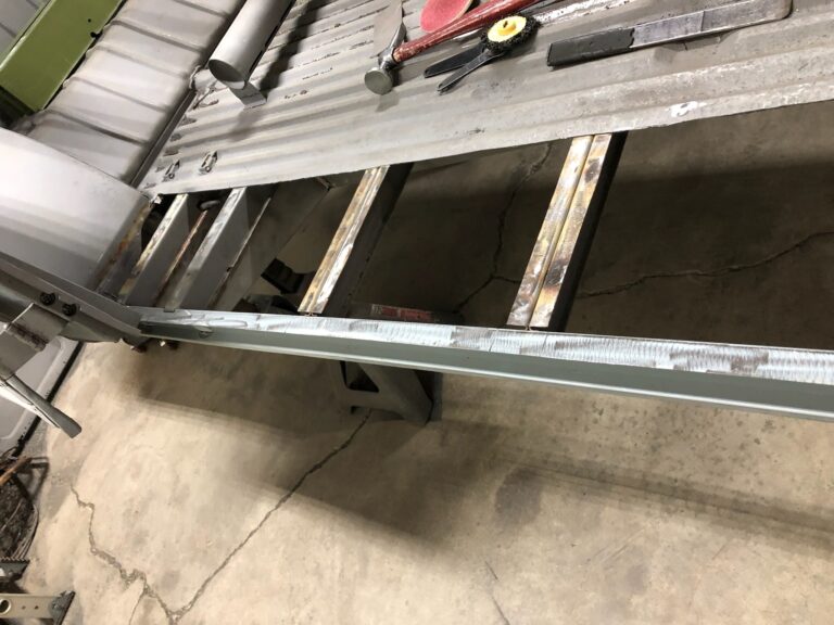 1954 23 window barndoor deluxe vw bus floor and body brace rust repair silver lining auto restoration
