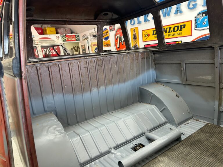 1954 barndoor vw bus tear down silver lining auto restoration oregon