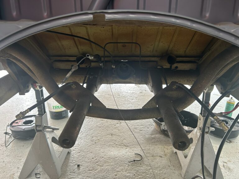 1954 barndoor vw bus tear down silver lining auto restoration oregon