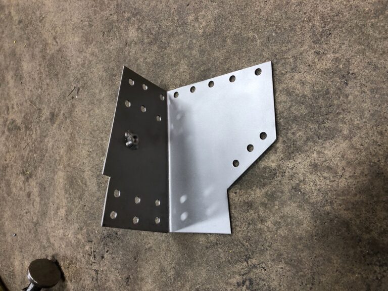 1954 23 window barndoor vw bus chassis rust repair silver lining auto restoration