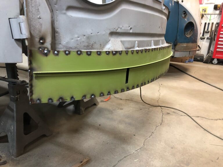 1962 15 window deluxe bus restoration nose replacement and metal work silver lining auto restoration
