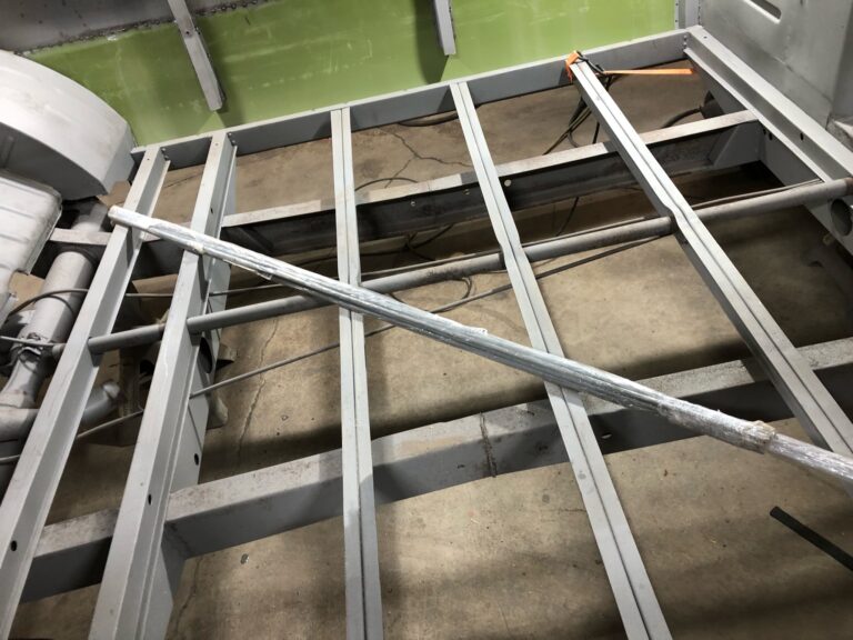 1962 15 window vw deluxe bus main floor replacement and continued metal work silver lining auto restoration