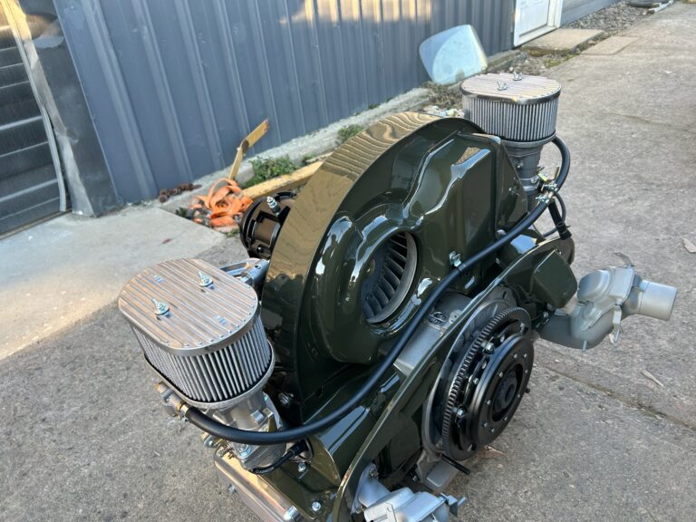1962 15 window deluxe vw bus engine install silver lining auto restoration