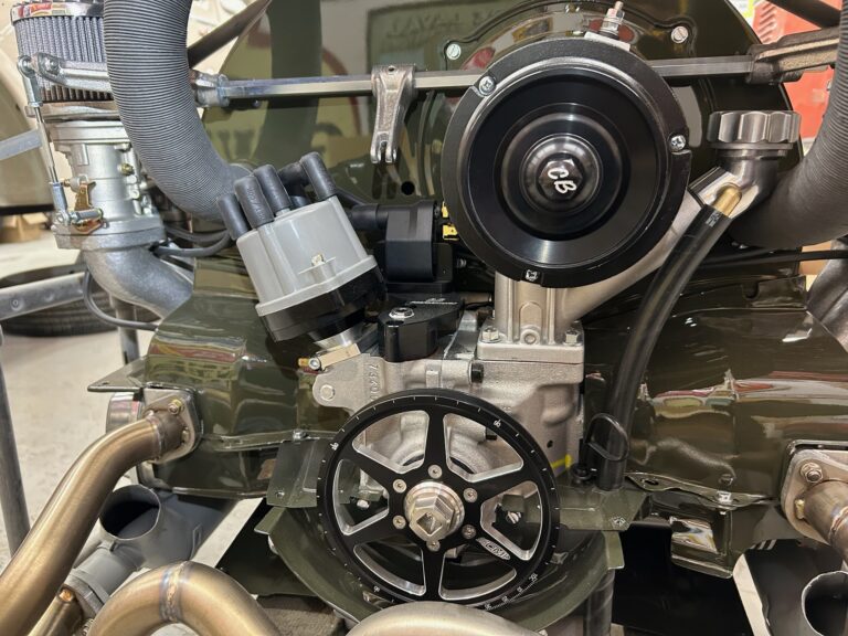 1962 15 window deluxe vw bus engine install silver lining auto restoration