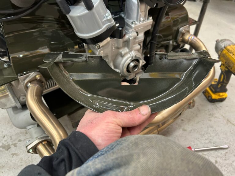 1962 15 window deluxe vw bus engine install silver lining auto restoration