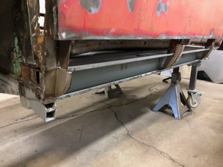 1963 23 window deluxe vw bus sheet metal removal silver lining auto restoration