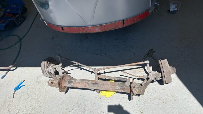 1963 23 window deluxe vw bus tear down silver lining auto restoration