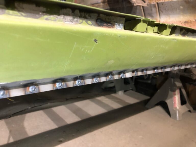 1960 15 window deluxe vw bus rust repair and metal work continues silver lining auto restoration