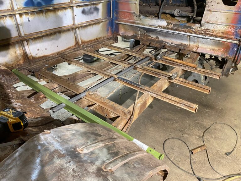 1960 15 window deluxe vw bus rust repair and metal work starts silver lining auto restoration