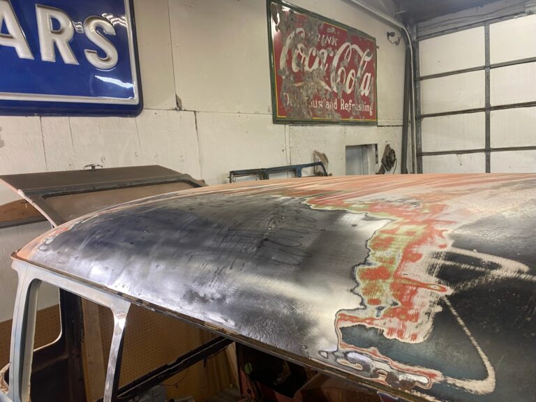 1960 15 window deluxe vw bus rust repair and metal work starts silver lining auto restoration