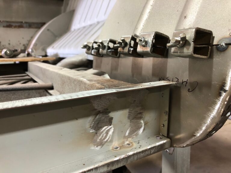 1959 sub hatch Westy camper bus rust repair starts silver lining auto restoration