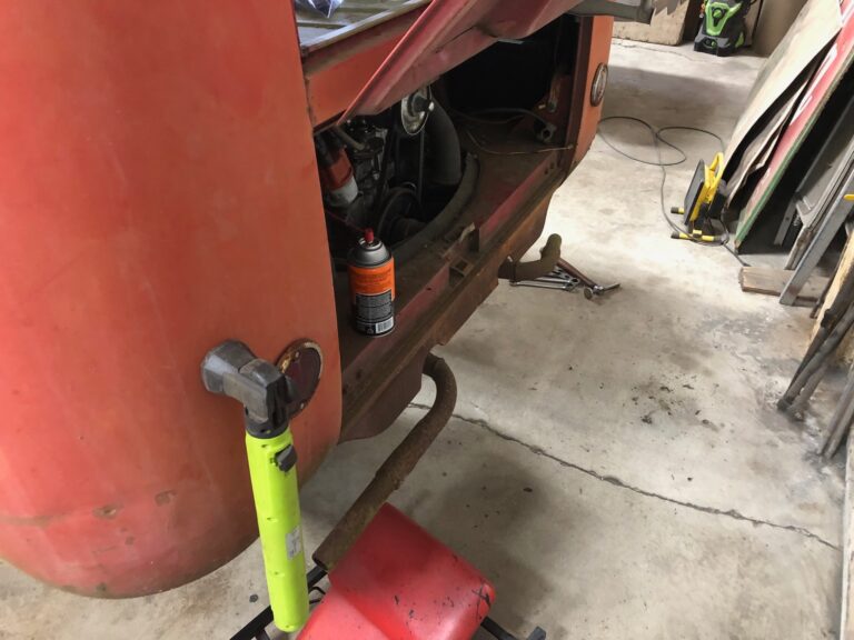 1959 sub hatch Westy camper bus tear down silver lining auto restoration