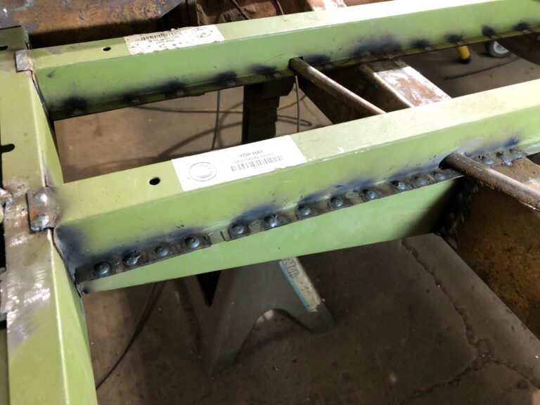 1960 15 window deluxe vw bus sub frame and rear panel repair silver lining auto restoration