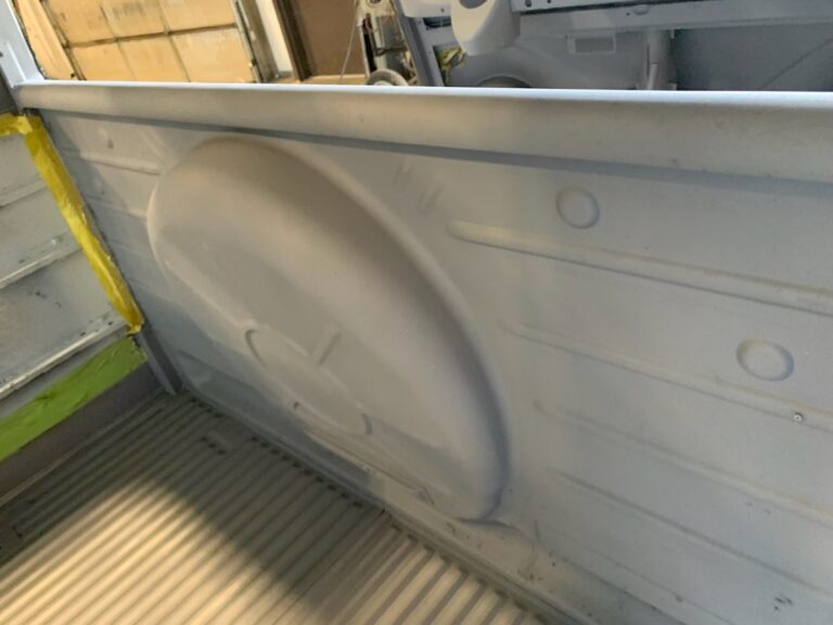 so-42 vw camper bus restoration media blast silver lining auto restoration