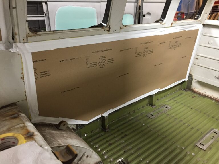 so-42 vw camper bus restoration misc rust repair and prep for media blast silver lining auto restoration