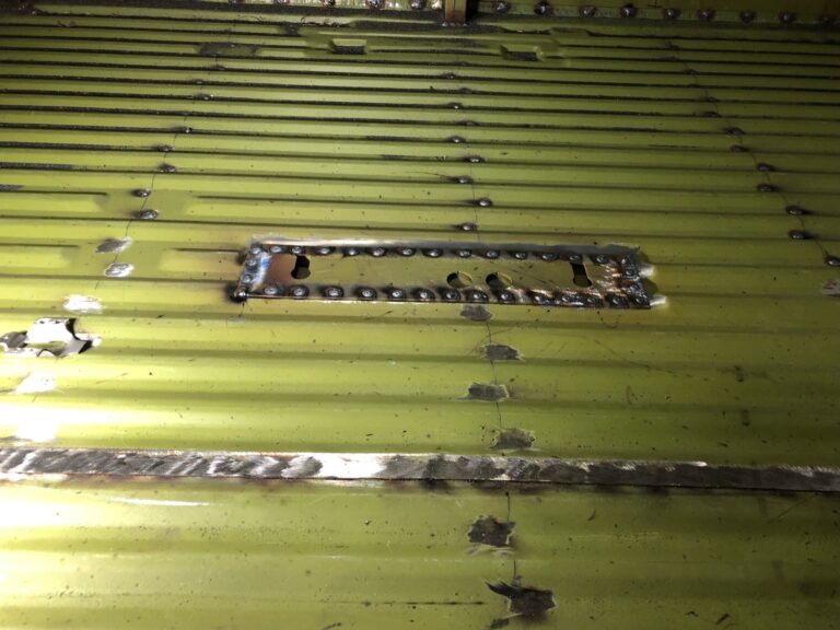 so-42 vw camper bus restoration main floor replacement silver lining auto restoration