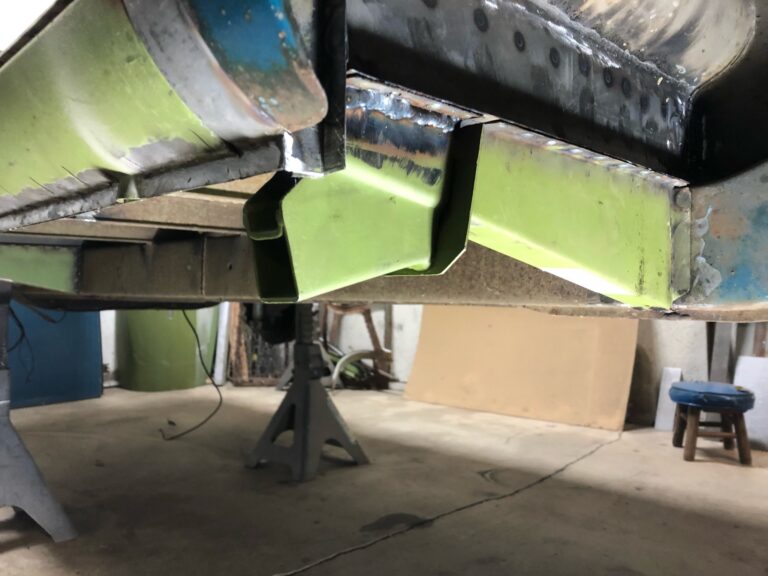 so-42 vw camper bus restoration main floor replacement silver lining auto restoration