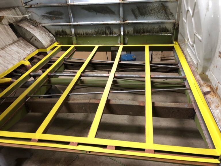 so-42 vw camper bus restoration main floor replacement silver lining auto restoration