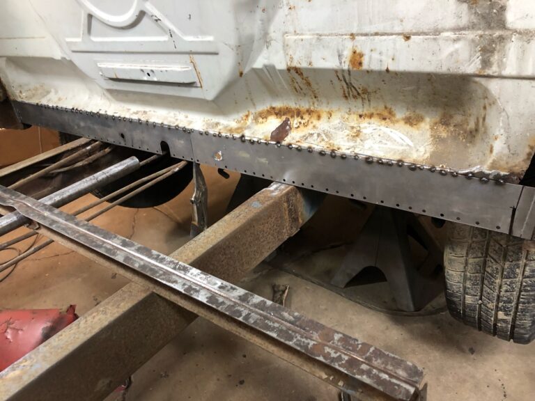 so42 vw camper bus restoration rust repair begins silver lining auto restoration