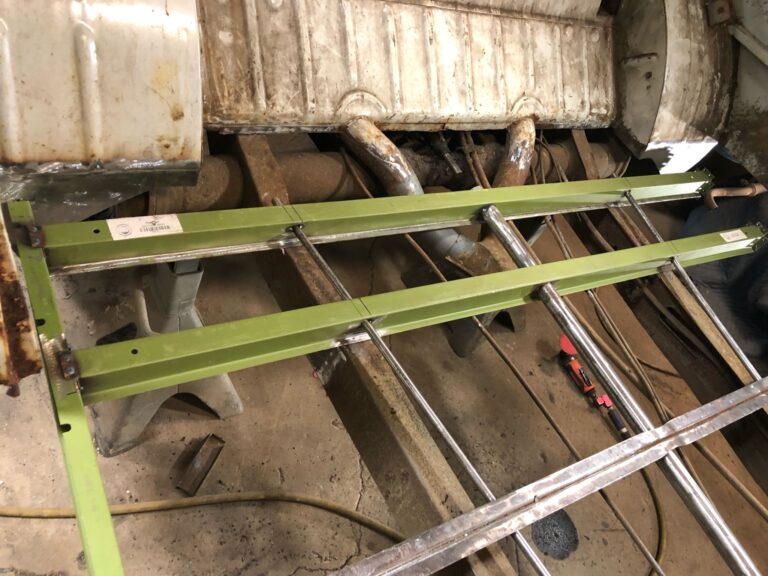 so42 vw camper bus restoration rust repair begins silver lining auto restoration