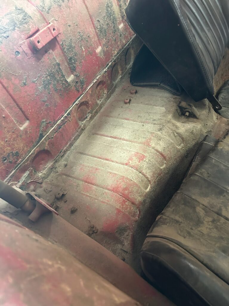 1963 porsche 356 arrival at the shop silver lining auto restoration
