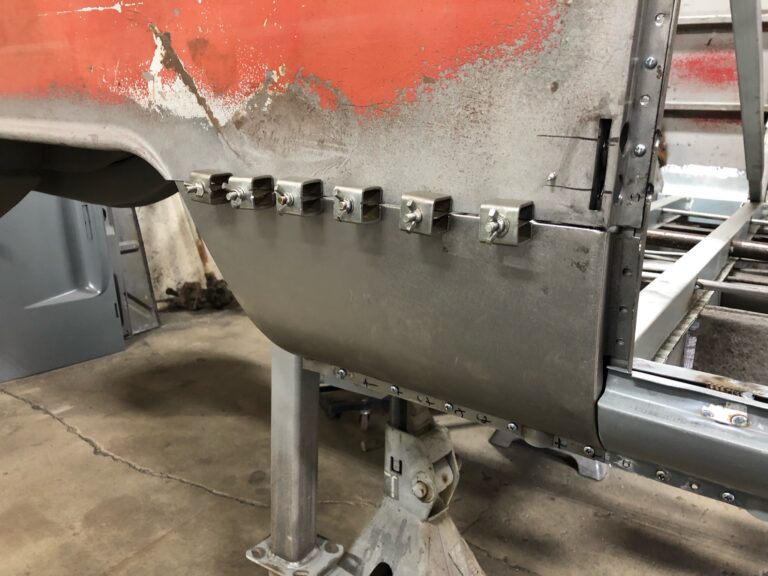 1963 23 window deluxe bus main floor replacement silver lining auto restoration oregon