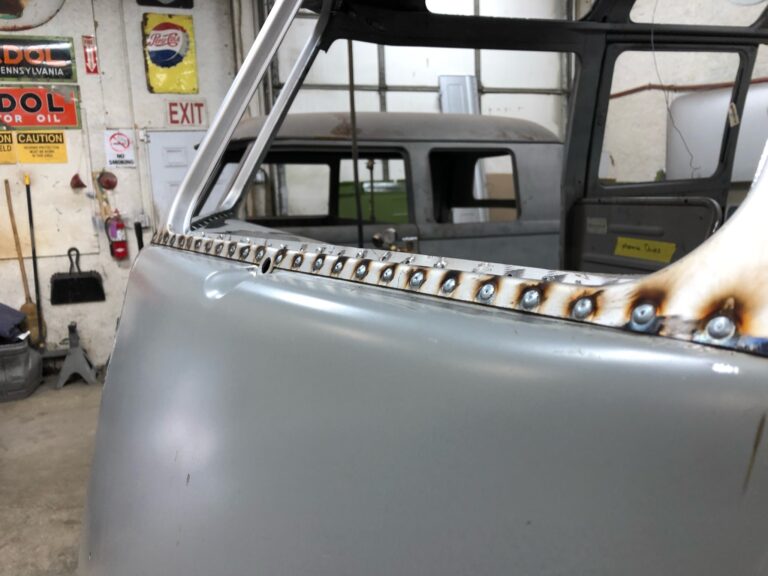 1963 23 window deluxe bus main floor replacement silver lining auto restoration oregon