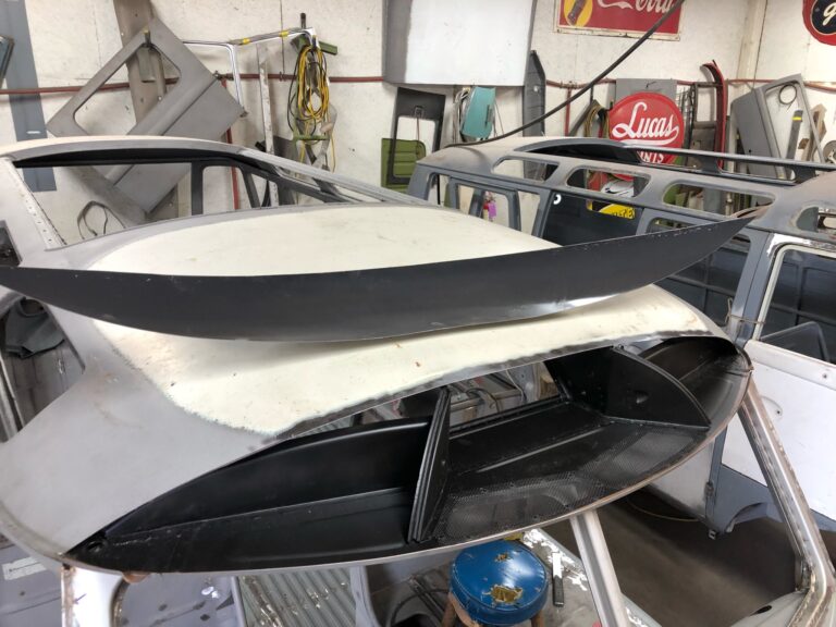 1963 23 window deluxe bus main floor replacement silver lining auto restoration oregon