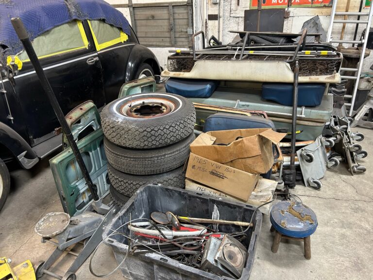 1965 21 window vw deluxe bus tear down silver lining auto restoration