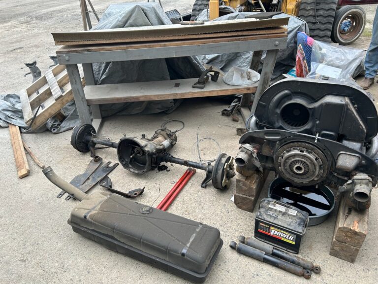 1966 21 window bus survivor tear down silver lining auto restoration