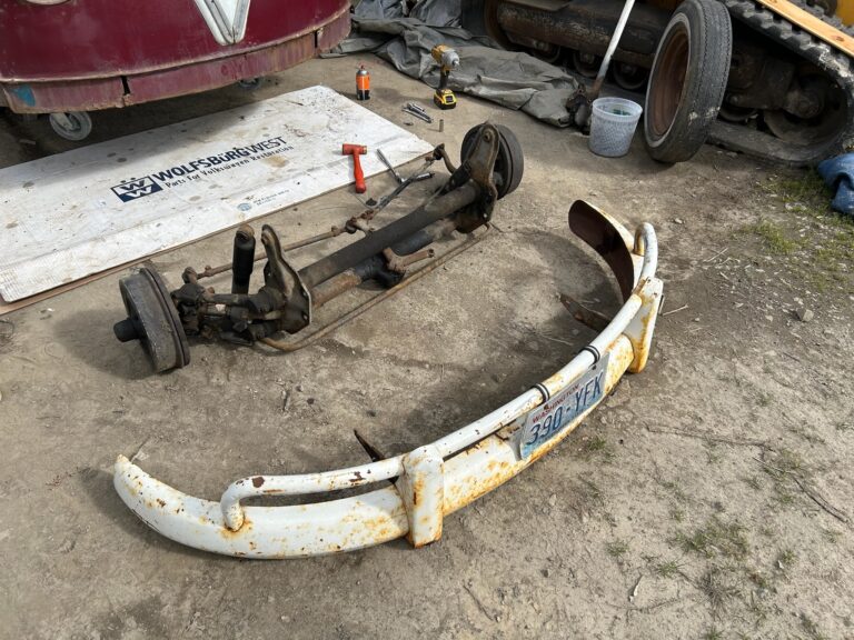 1966 21 window bus survivor tear down silver lining auto restoration