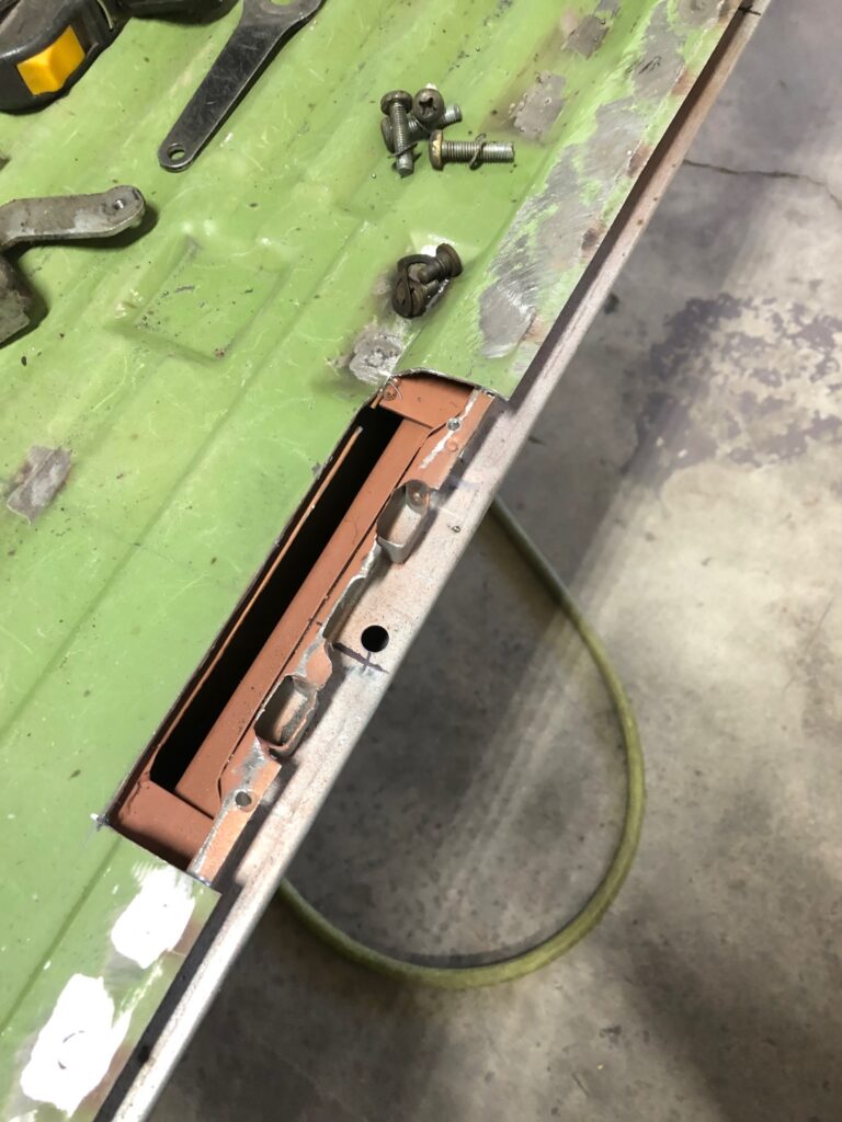 1965 21 window deluxe vw bus wheel well replacement silver lining auto restoration oregon