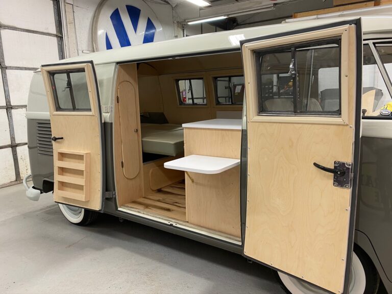 1965 vw bus ez camper restoration silver lining auto restoration