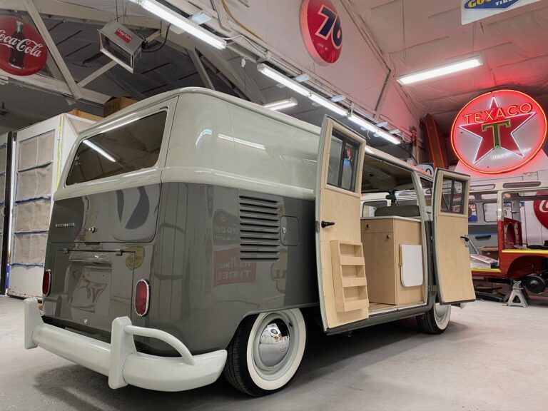 1965 vw bus ez camper restoration silver lining auto restoration