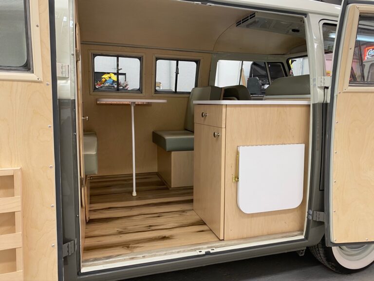 1965 vw bus ez camper restoration silver lining auto restoration