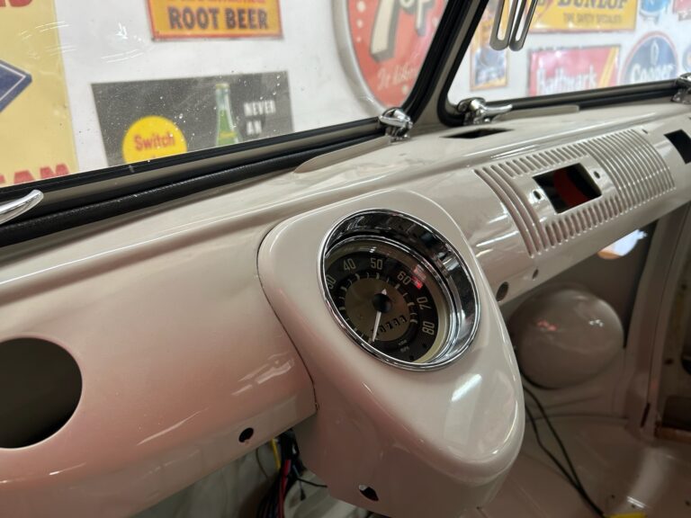 1966 21 window deluxe vw bus assembly continues silver lining auto restoration oregon