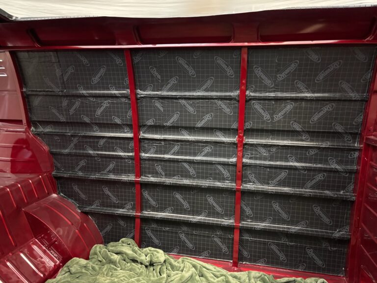 1959 vw panel bus sound deadening silver lining auto restoration oregon