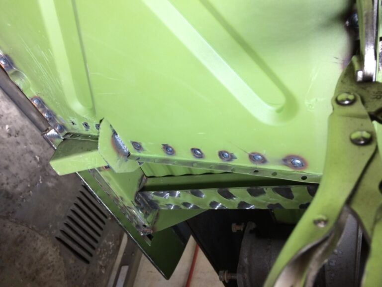 1963 23 window deluxe mouse grey belly pan replacement silver lining auto restoration oregon