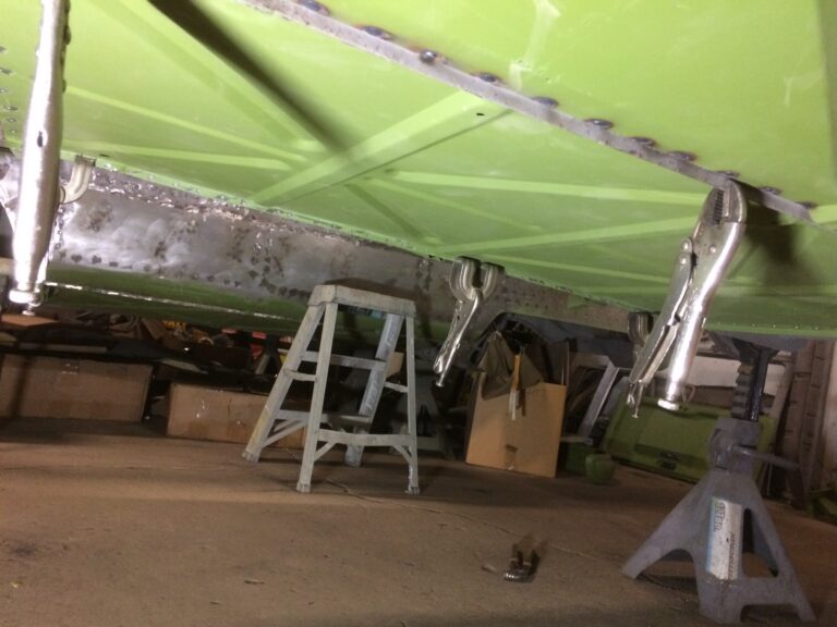 1963 23 window deluxe mouse grey belly pan replacement silver lining auto restoration oregon