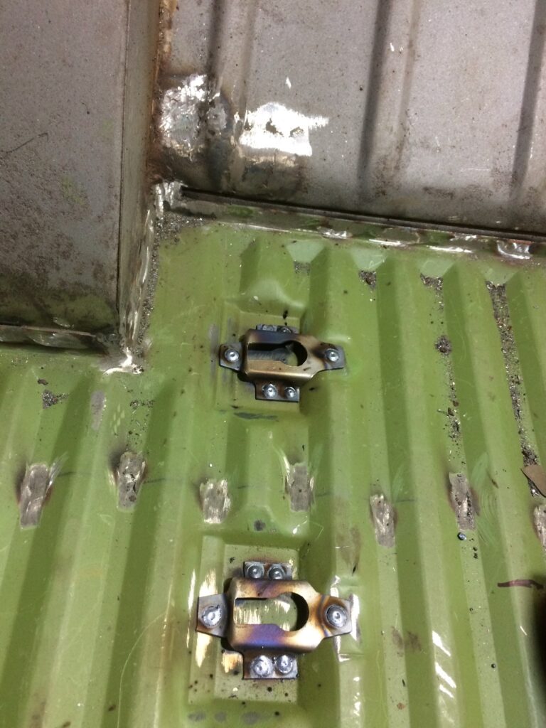 1963 23 window mouse grey deluxe bus bus in metal work and rust repair silver lining auto restoration oregon