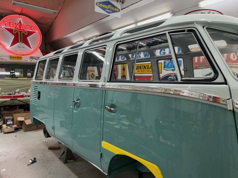 1963-23-window-deluxe-vw-bus-restoration-deluxe-tirm-install-silverliningautorestoration125