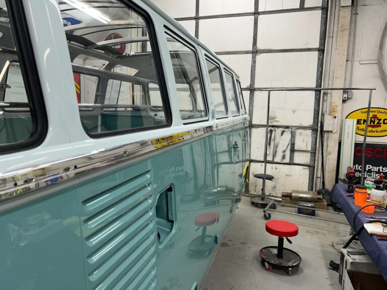1963-23-window-deluxe-vw-bus-restoration-deluxe-tirm-install-silverliningautorestoration126
