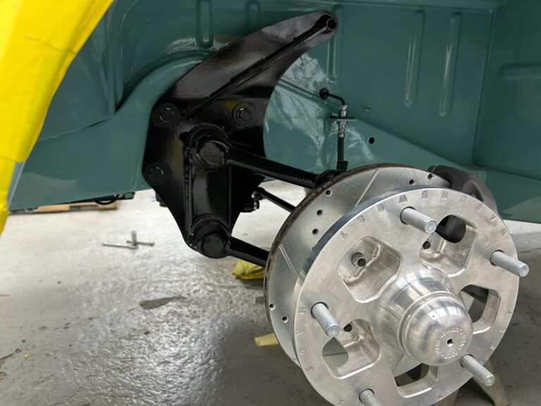 1963 23 window deluxe vw bus transaxle install silver lining auto restoration oregon