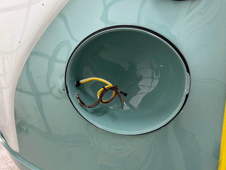 1963 23 window deluxe vw bus turn signal and taillight install silver lining auto restoration