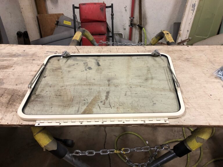 1963 23 window deluxe mouse grey bus safari windows silver lining auto restoration oregon